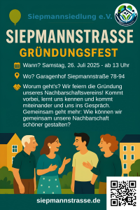 Plakat Gründungsfest